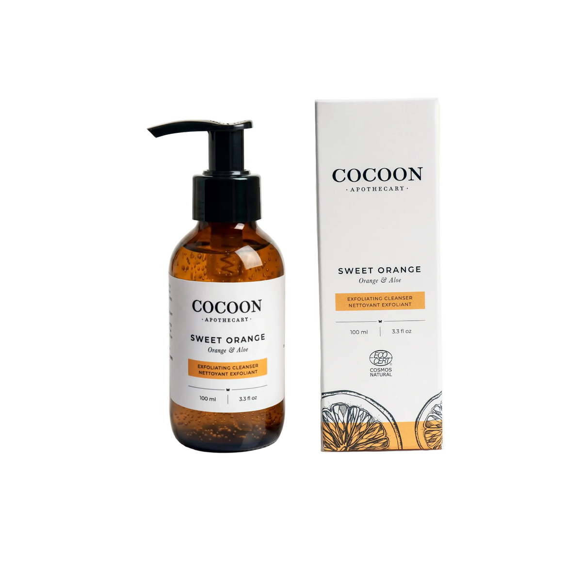 Cocoon Apothecary Sweet Orange Exfoliating Cleanser | Senior Living Essentials | Overseas Purchasing
