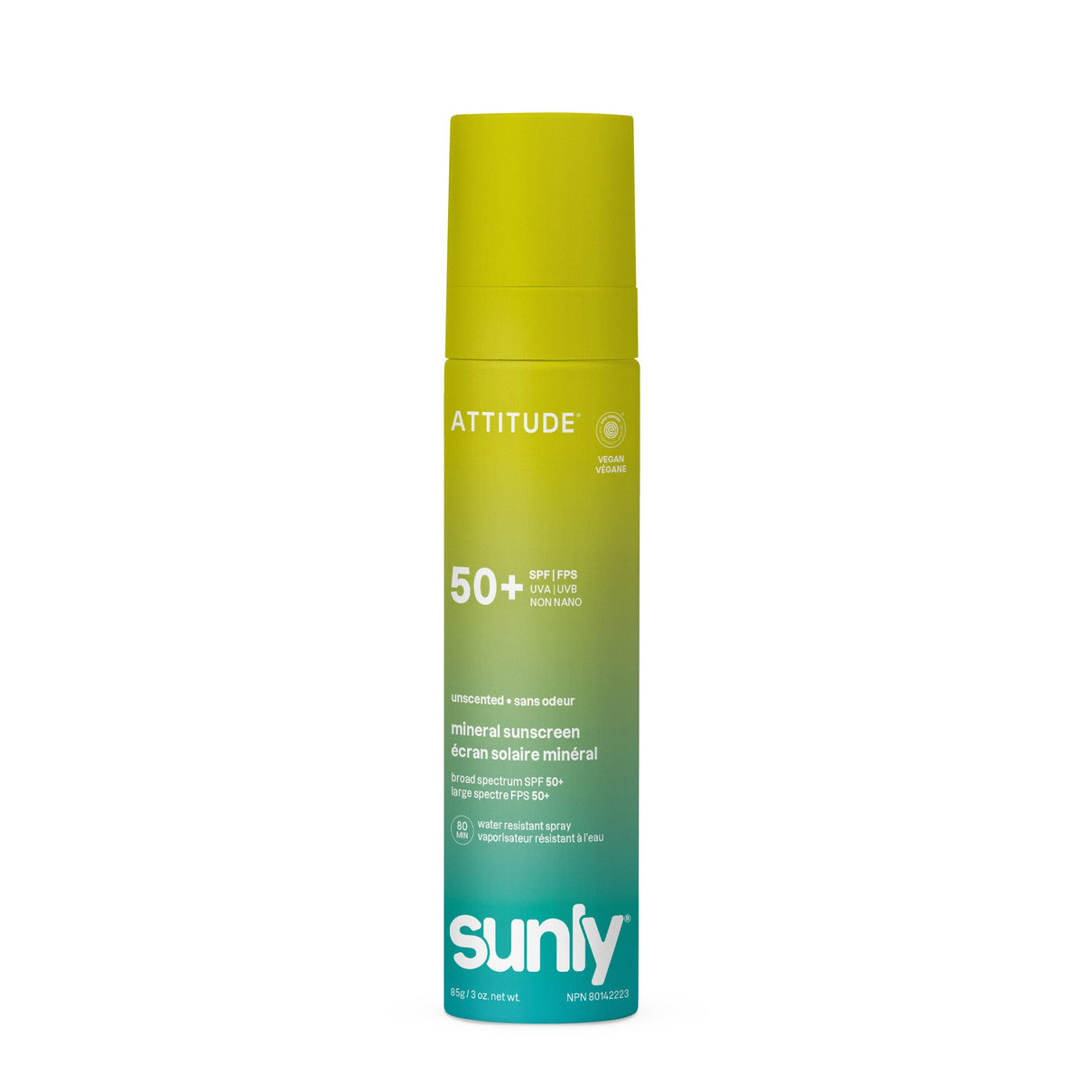 ATTITUDE Lightweight 礦物 Lotion｜SPF 50 主產品圖