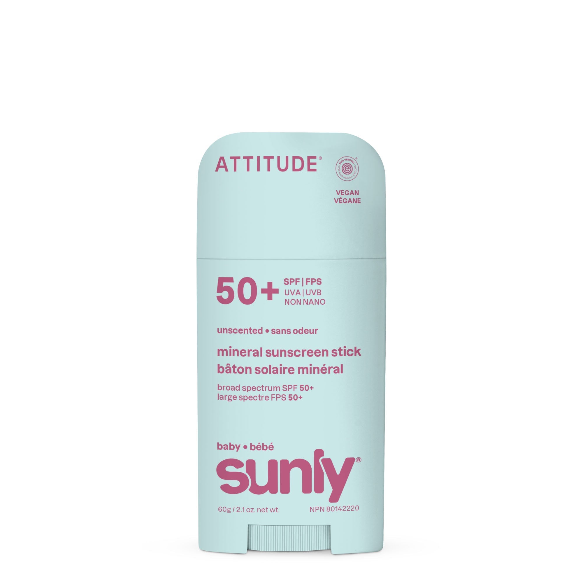 ATTITUDE Baby 礦物 Sunscreen Stick｜SPF 50 主產品圖