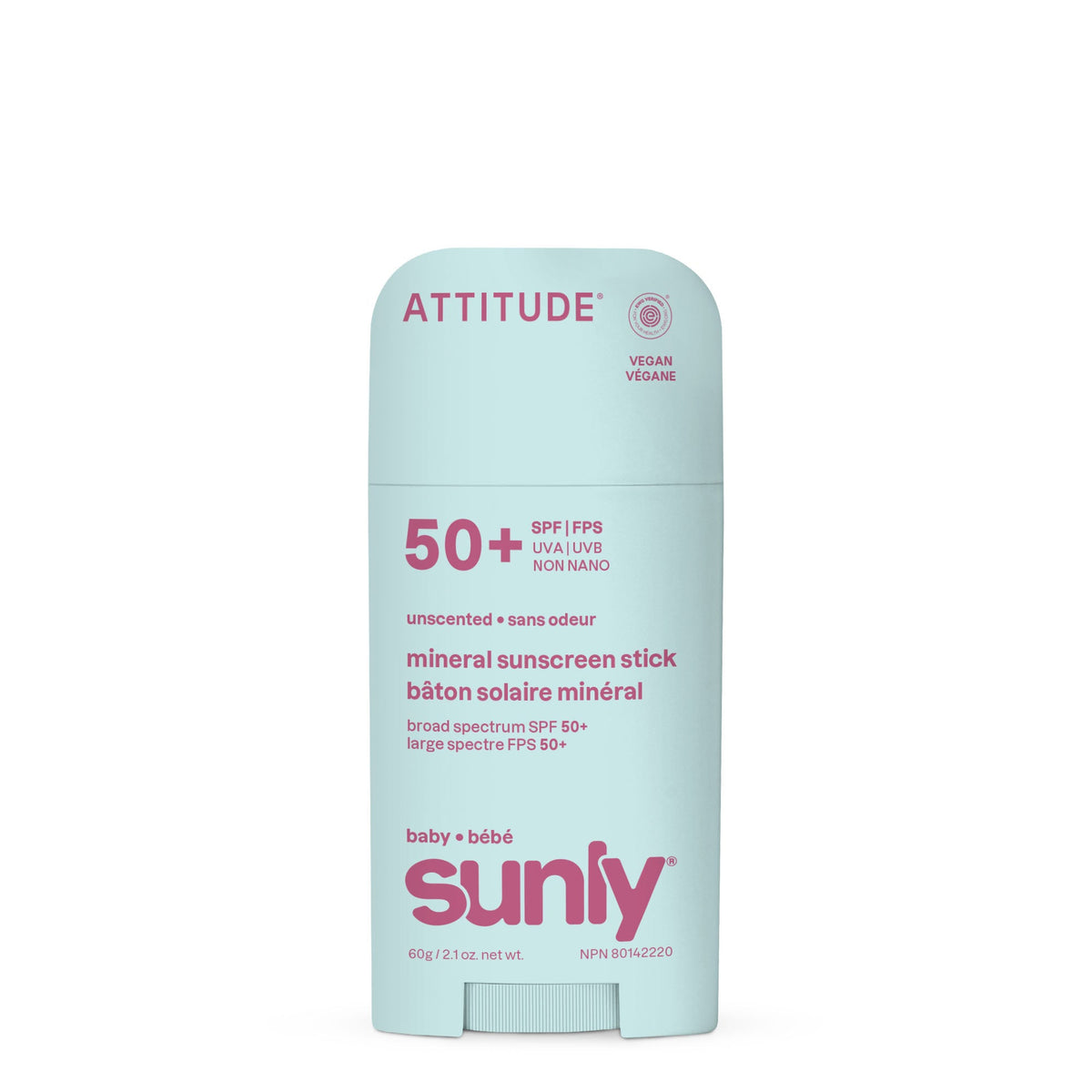 ATTITUDE Baby 礦物 Sunscreen Stick｜SPF 50 主產品圖
