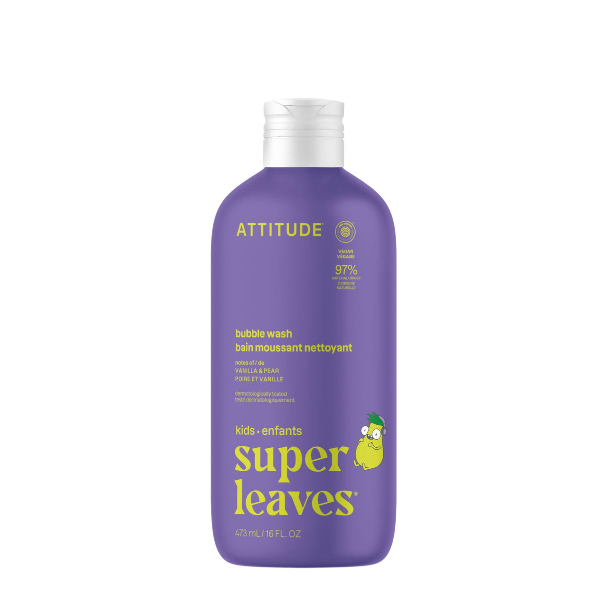 【Direct from Canada】ATTITUDE Kids Bubble Bath