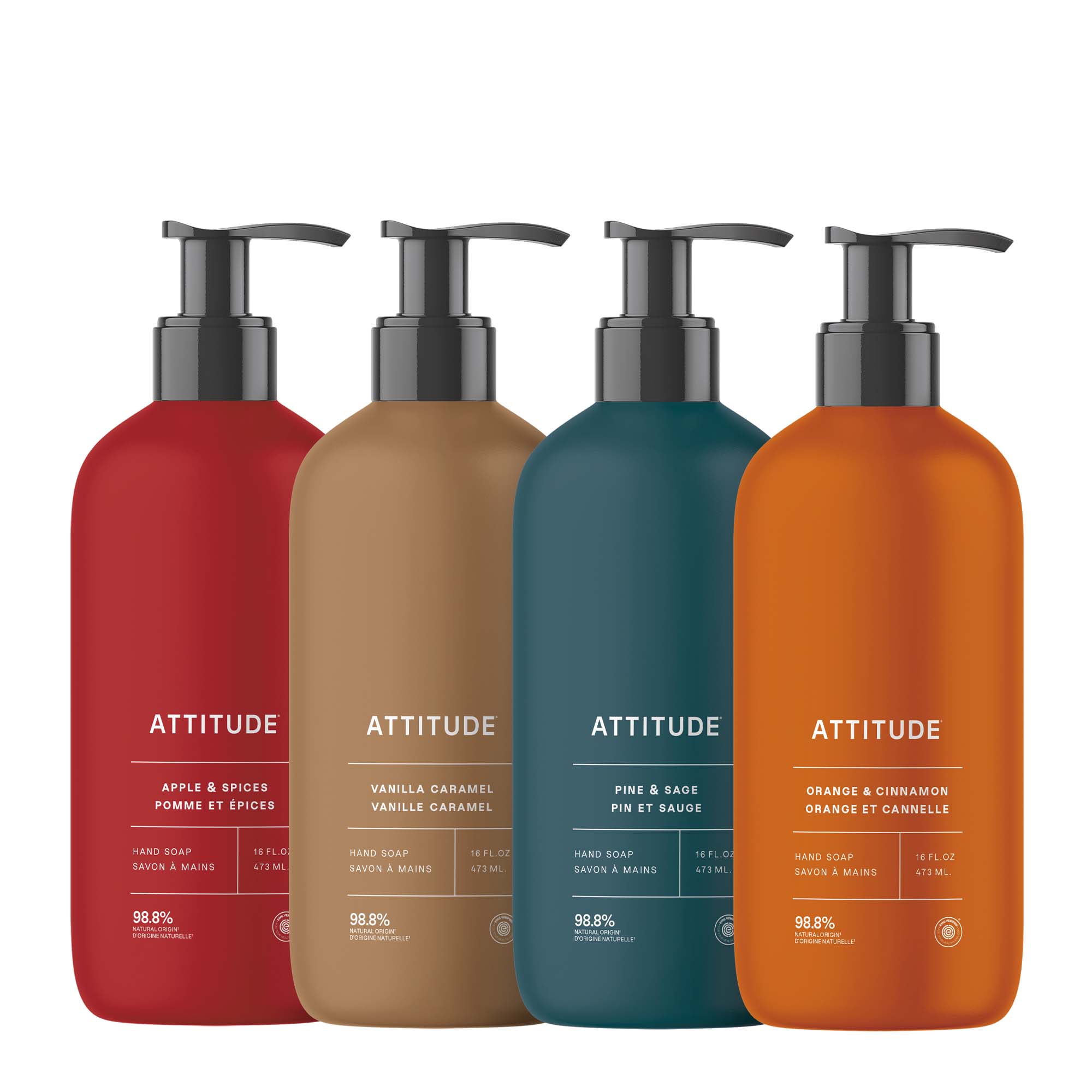 ATTITUDE Liquid 洗手液 Kit｜4 seasons 主產品圖