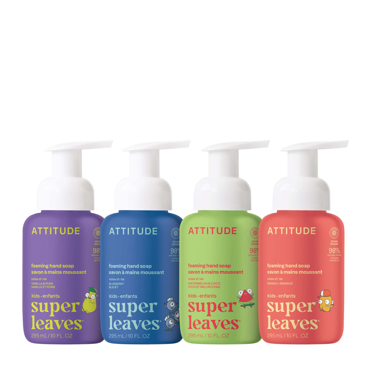 [Direct from Canada] ATTITUDE Kids Foaming Hand Wash Kit