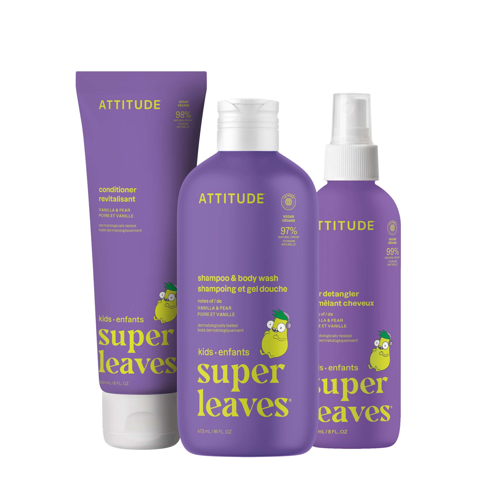 ATTITUDE Kids Hair Care Routine Softness & Shine｜母嬰護理 主產品圖