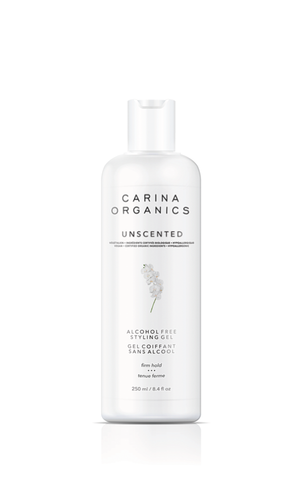 Carina Organics 無香 無酒精 造型啫喱 主產品圖
