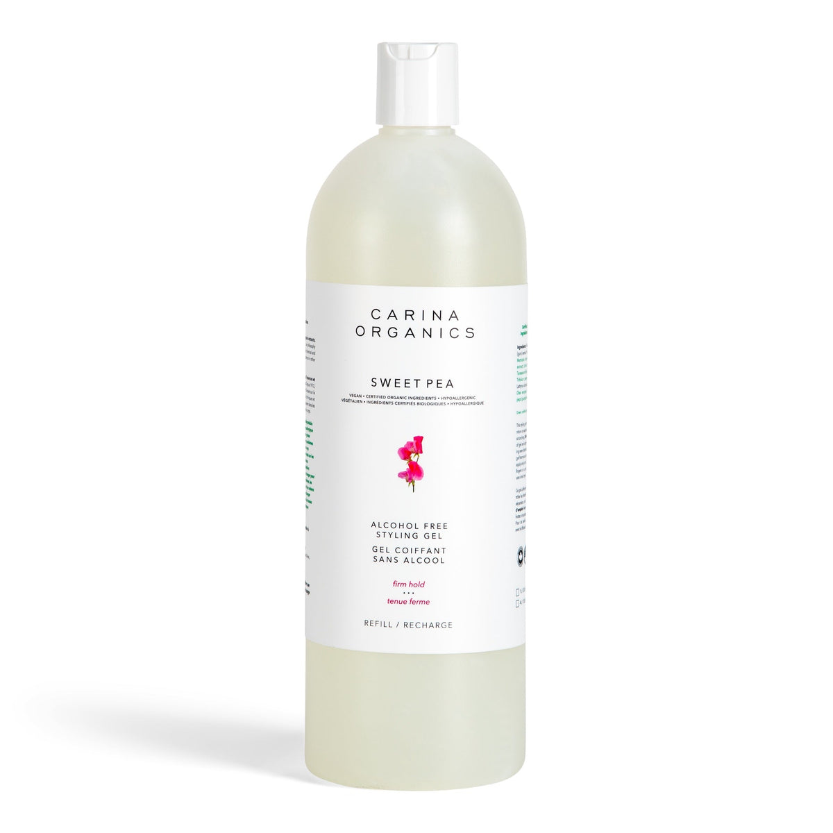 Carina Organics 香豌豆 無酒精 造型啫喱 產品細節圖 2