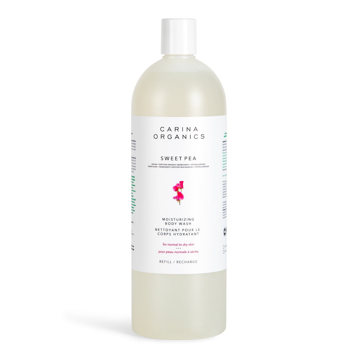 Carina Organics 香豌豆 日常保濕 沐浴露 產品細節圖 2