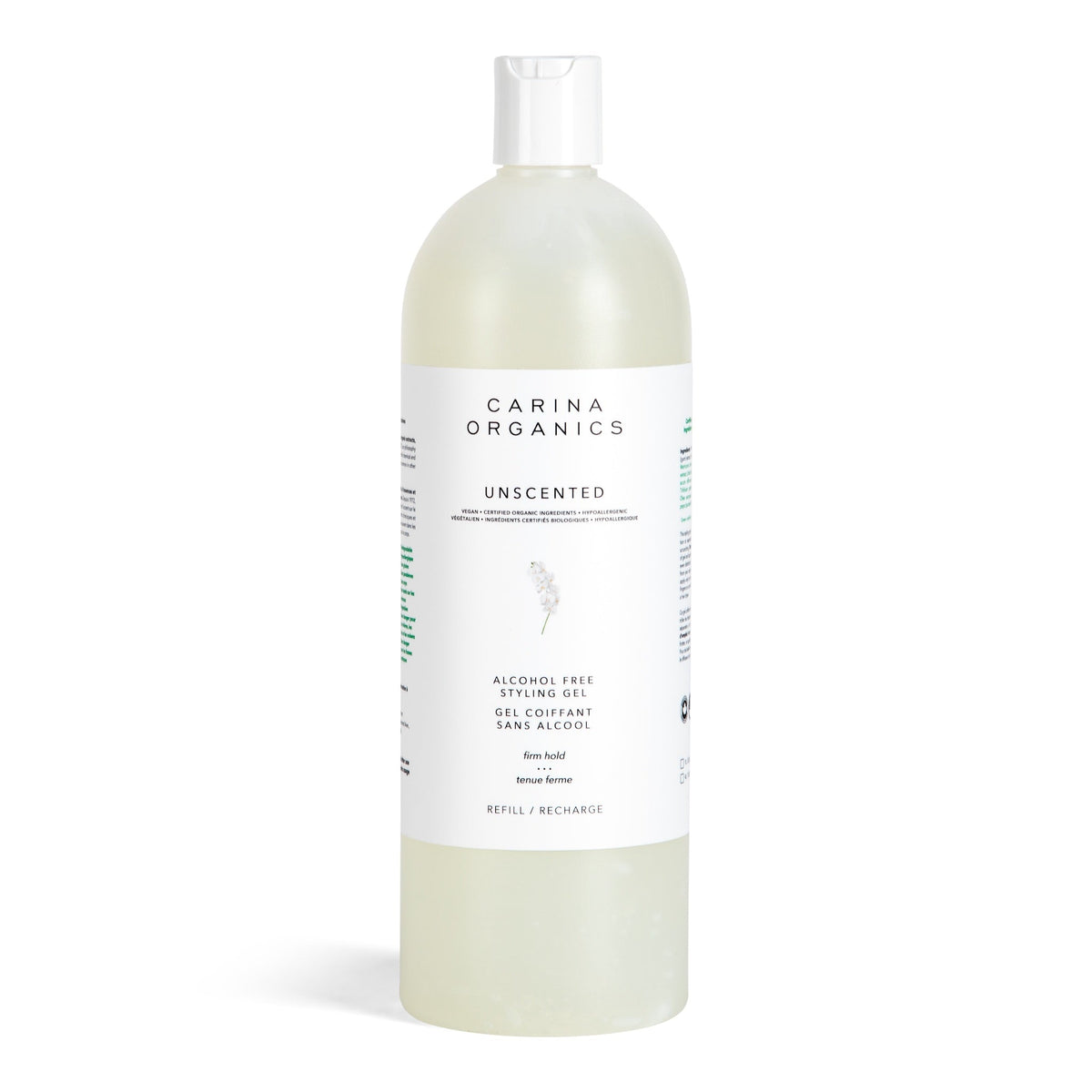 Carina Organics 無香 無酒精 造型啫喱 產品細節圖 2
