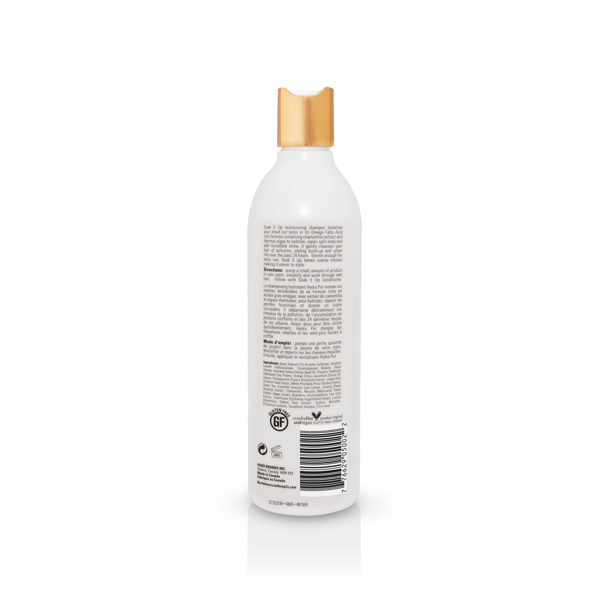 Hush Brands North American Hemp Co. Soak It Up｜保濕 洗頭水｜342ml 產品細節圖 2