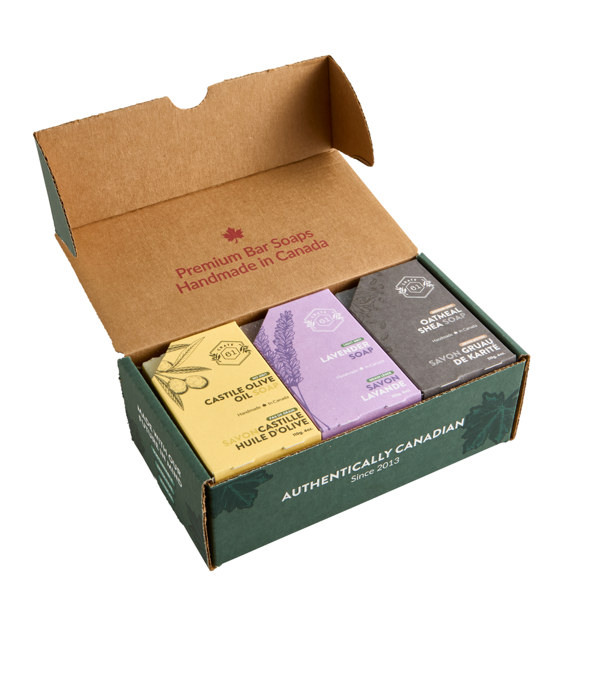 Crate 61 Organics Dry Skin 手工皂 套裝 產品細節圖 2