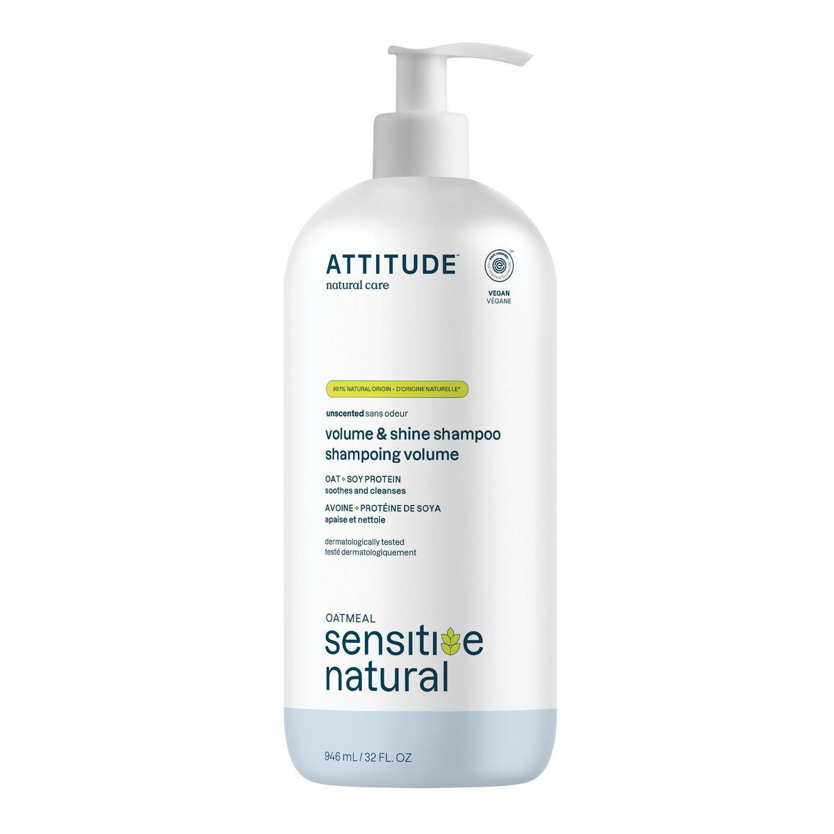 ATTITUDE Volumizing & Shine 洗頭水｜敏感肌 產品細節圖 2
