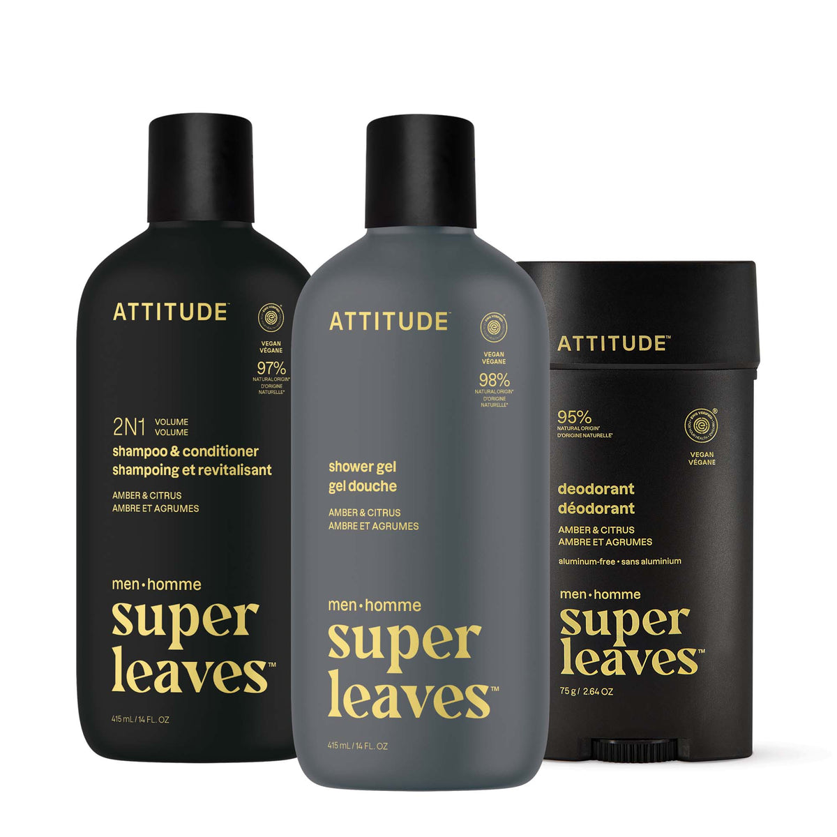ATTITUDE Men Hair & Body Care Kit｜頭髮護理 產品細節圖 2