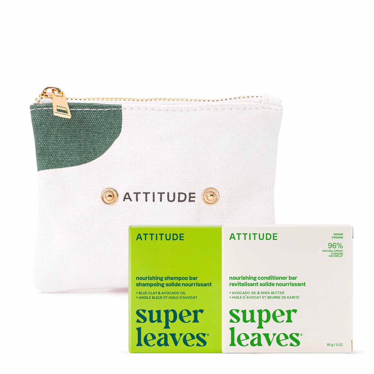 ATTITUDE Nourishing Hair 雙件裝｜Bar 產品細節圖 2
