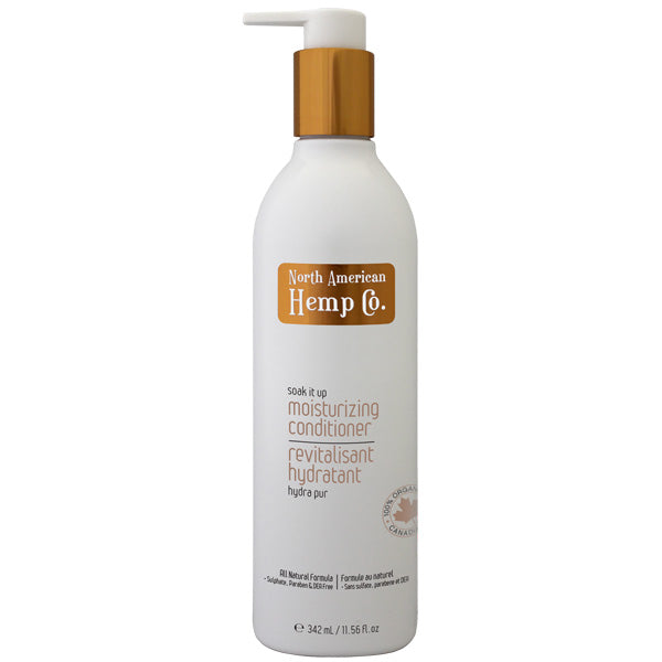 【Senior Daily Care】Hush Brands North American Hemp Co. Soak It Up｜Moisturizing Conditioner｜342ml｜Overseas Purchasing