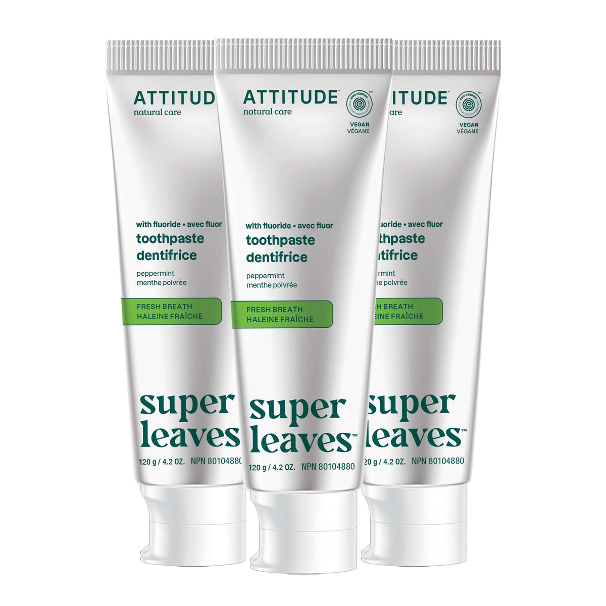 ATTITUDE Fluoride 牙膏 3｜Pack 產品細節圖 4
