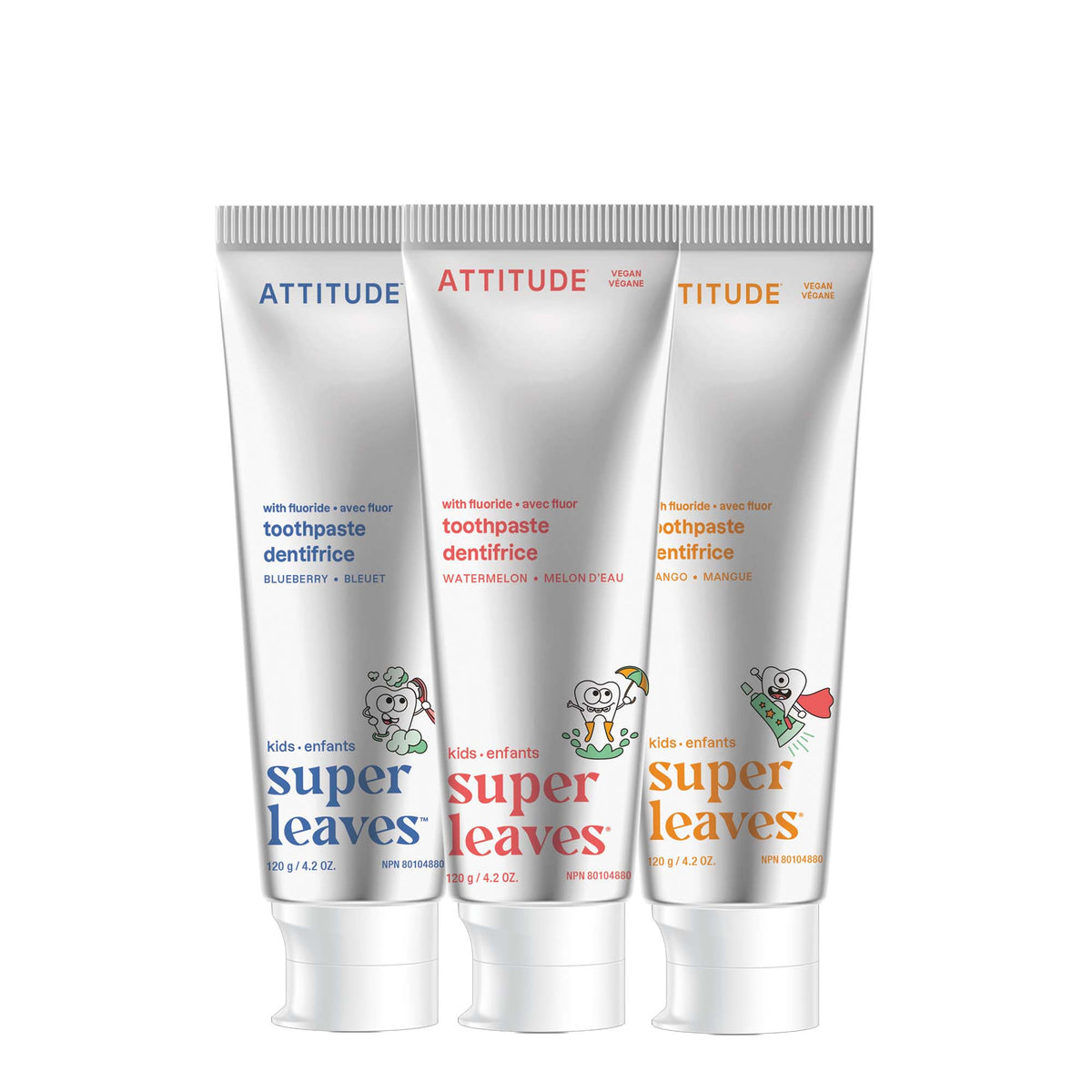 ATTITUDE Kids Fluoride 牙膏 產品細節圖 7