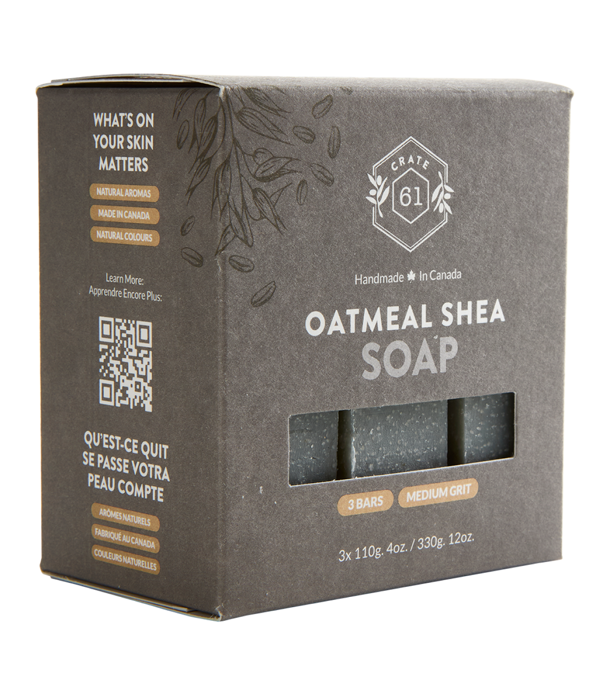 Crate 61 Organics 燕麥 Shea 手工皂 產品細節圖 12