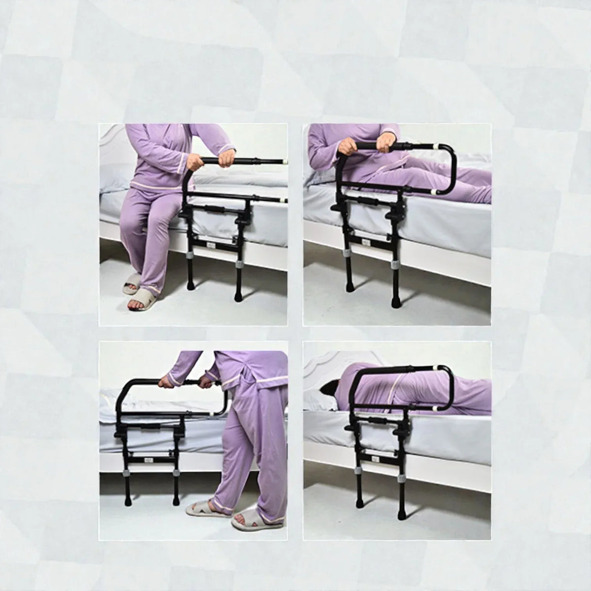 【衛宜康】180°可折疊老人床邊安全扶手 - 起床/防跌助力架 - 樂耆同行 Lohas Elderly－香港樂齡長者用品專門店