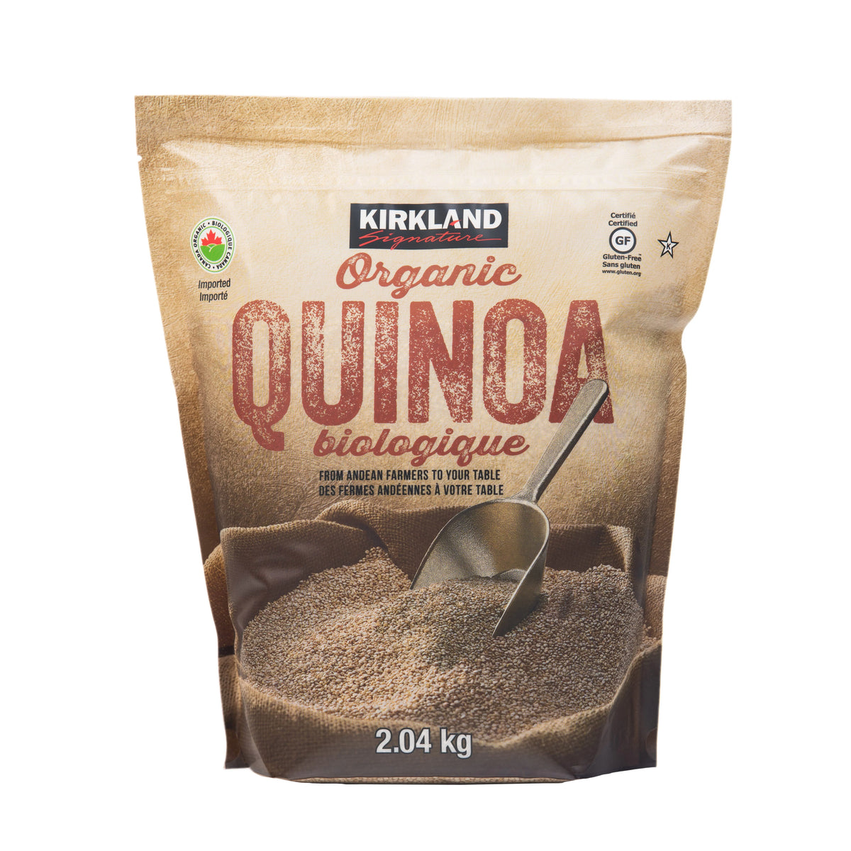 Kirkland Signature Organic Quinoa (2.04kg) | Overseas Purchase