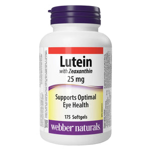 Webber Naturals 葉黃素 25mg + 玉米黃素 5mg 軟膠囊 (175粒) 產品圖片 1－Lohas 銀髮健康選品