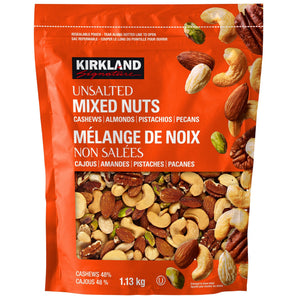 Kirkland Signature 烘焙無鹽雜錦果仁 腰果杏仁開心果碧根果 (1.13kg) 產品圖片 1－Lohas 銀髮健康選品