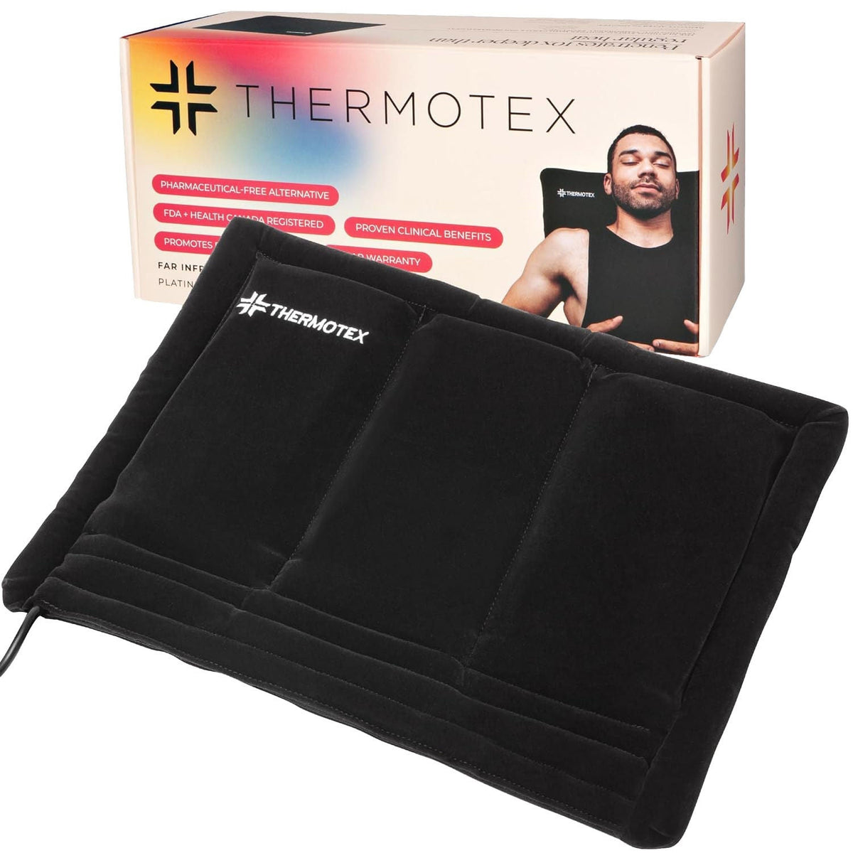 Thermotex Platinum 遠紅外線熱敷墊｜銀髮局部熱敷 33 x 43cm－ElderlyShop 銀髮生活護理 圖片 1