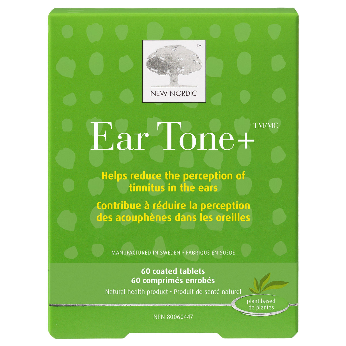 New Nordic Ear Tone+ Tinnitus Relief and Peripheral Circulation Support Formula (60 tablets x 3 boxes) | Overseas Purchasing