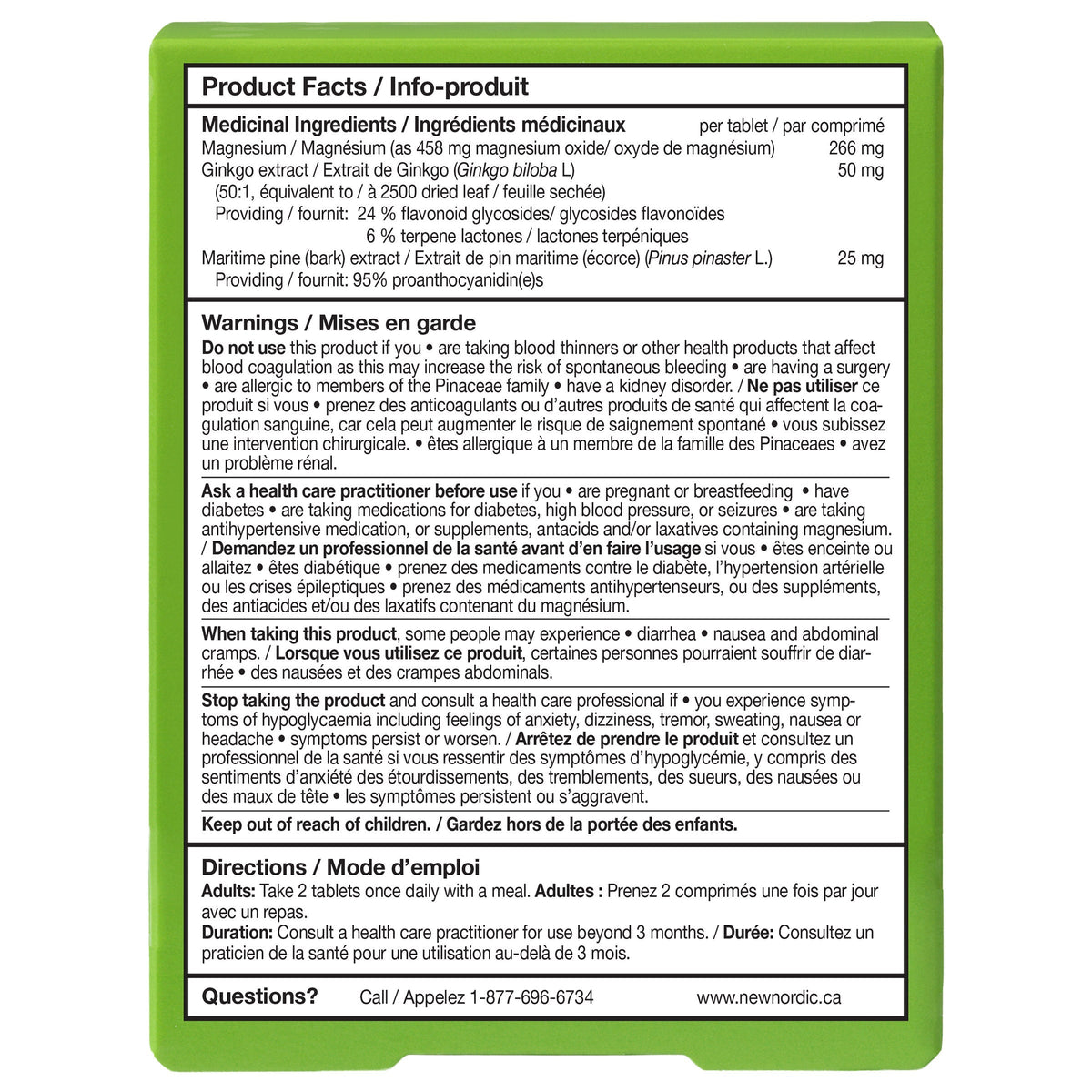 New Nordic New Nordic Ear Tone Plus, 3 x 60 Tablets 產品圖片 2