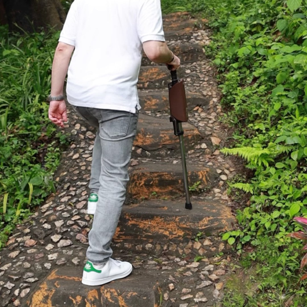 【WOJAN手杖折疊椅】多功能防滑助行拐杖凳-拐杖-樂耆同行 Lohas Elderly－香港樂齡長者用品專門店