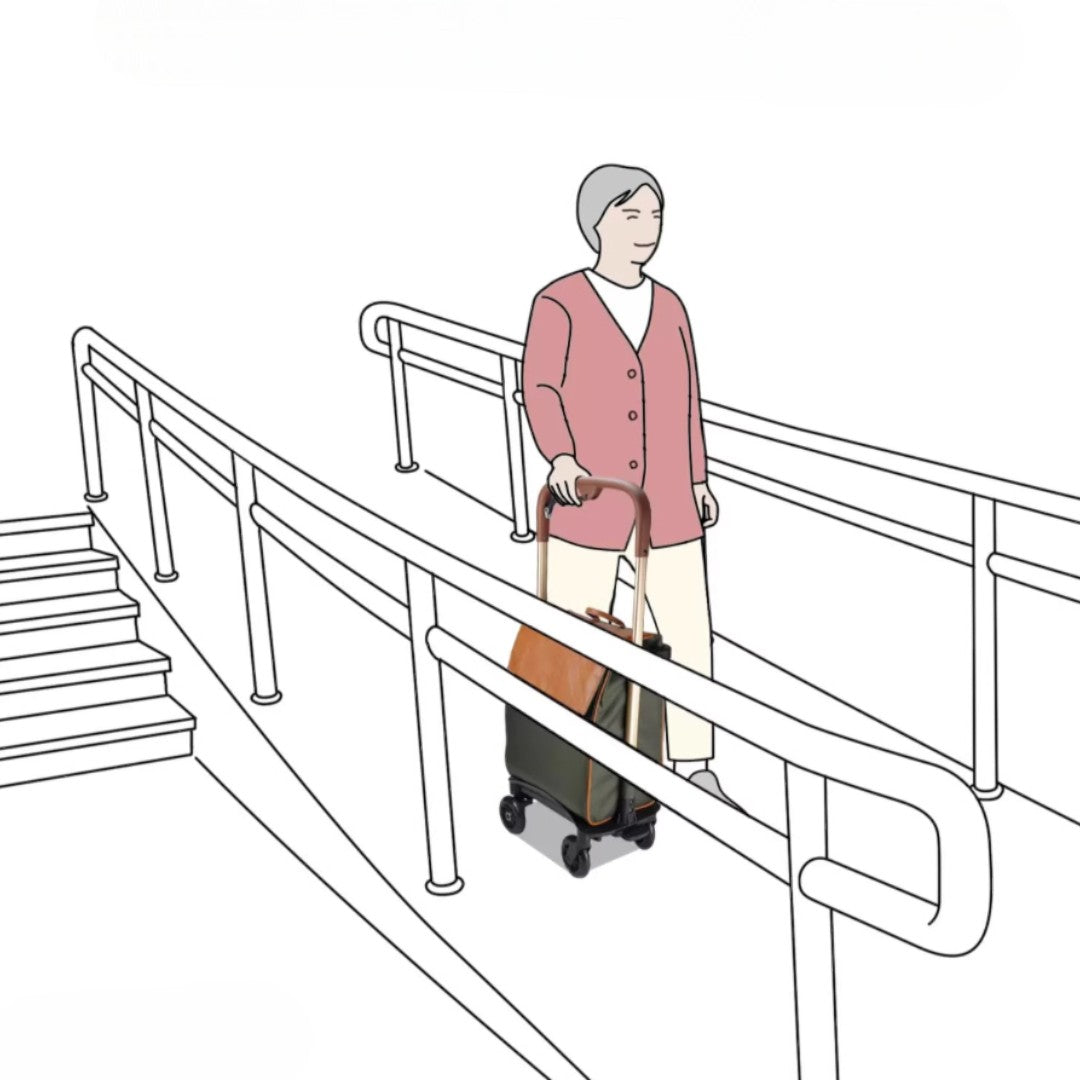 步丁 fufu 扶扶多功能輕便助行箱-拐杖-樂耆同行 Lohas Elderly－香港樂齡長者用品專門店