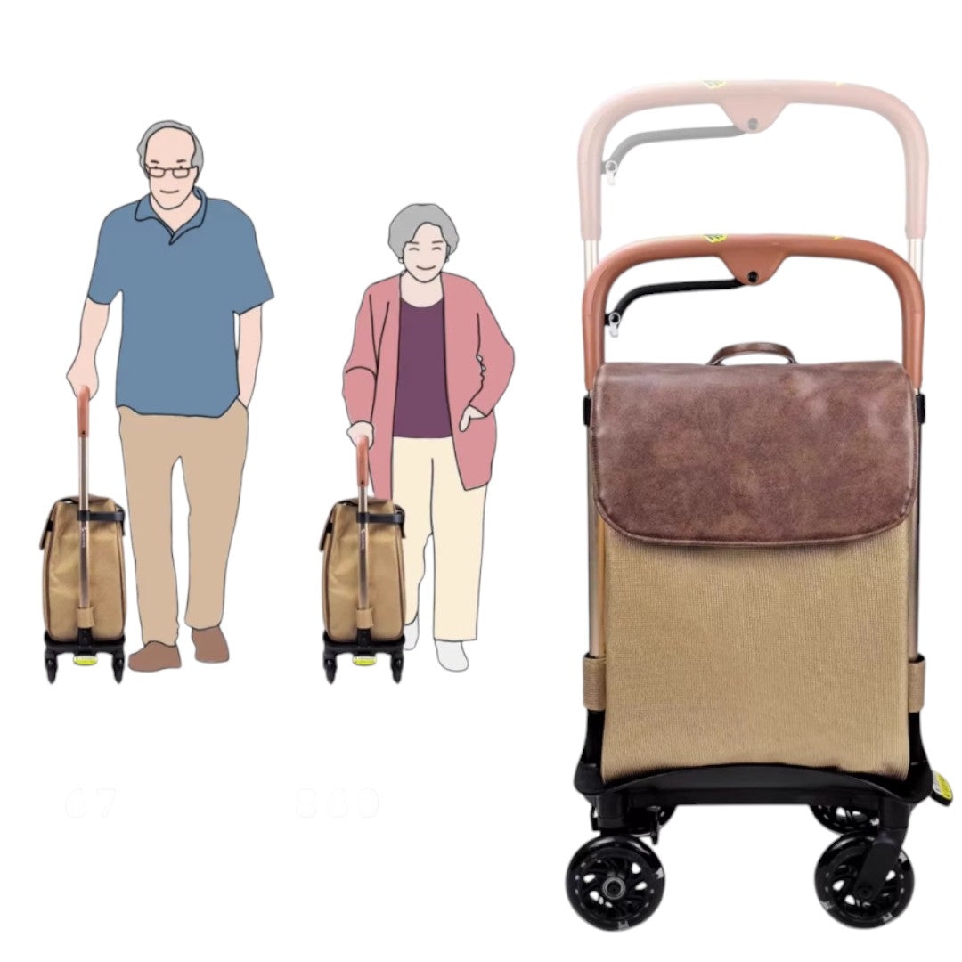步丁 fufu 扶扶多功能輕便助行箱-拐杖-樂耆同行 Lohas Elderly－香港樂齡長者用品專門店