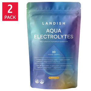 Landish Aqua Electrolytes 電解質補水粉 (300g x 2包) 產品圖片 1－Lohas 銀髮健康選品