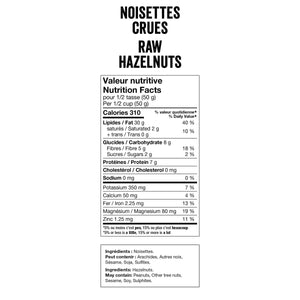 Bassé 原味生榛子仁 100% 天然果仁 (908g) 產品圖片 2－Lohas 銀髮健康選品