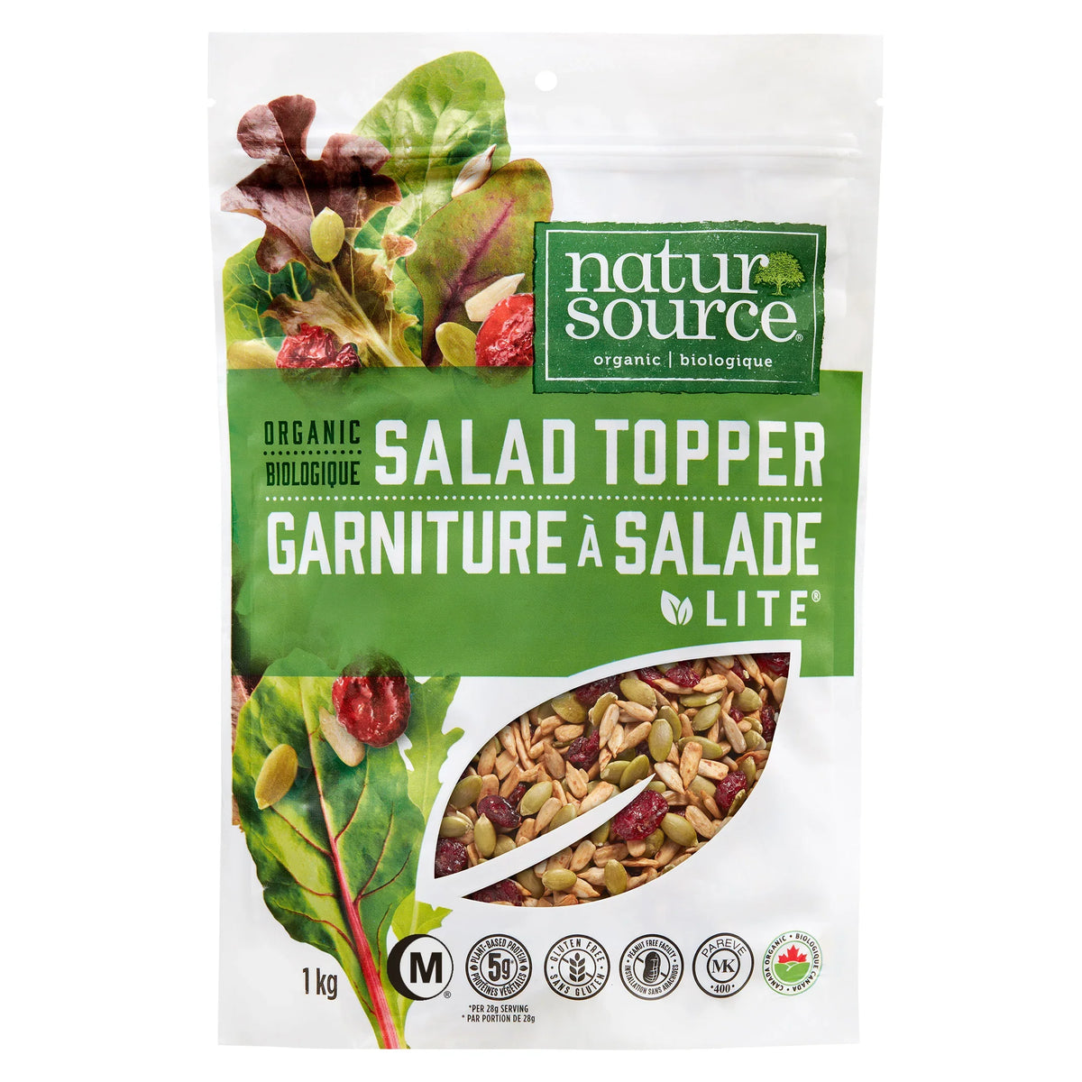 NaturSource Organic Salad Topper Lite (1kg) | Overseas Purchase