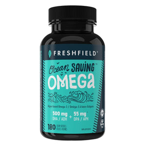 Freshfield 純素「救海」藻油 Omega-3 (高濃度 DHA) 180粒 | 海外代購 - canadahk
