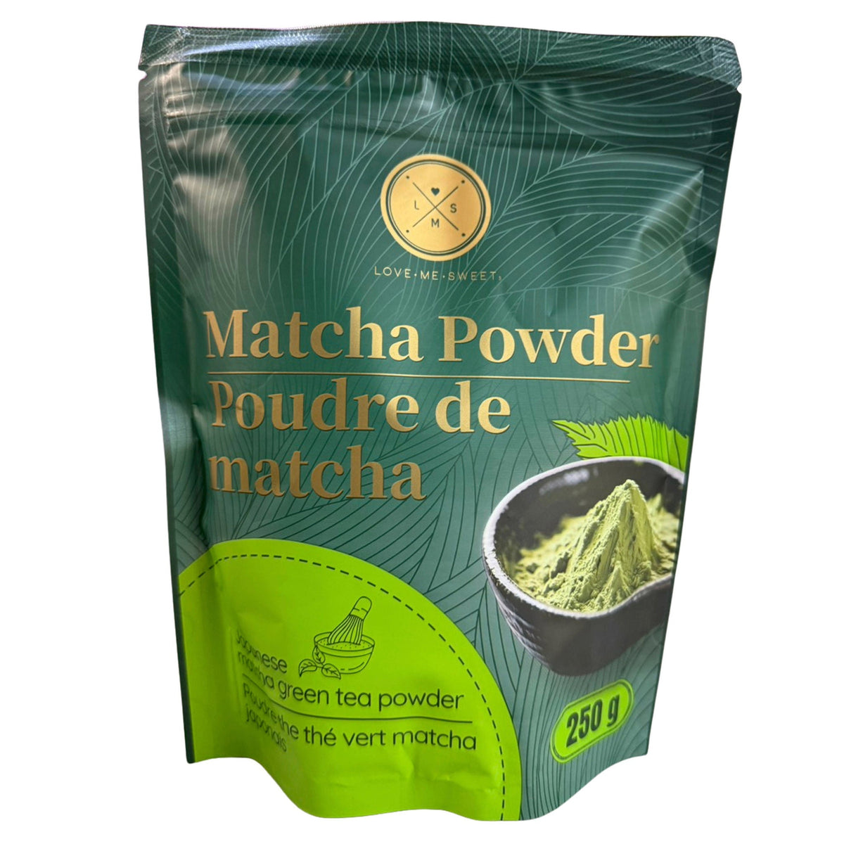 Love Me Sweet 日本茶葉抹茶粉 無糖純素 (250g) 產品圖片 1－Lohas 銀髮健康選品