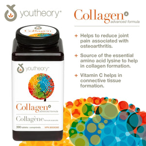 Youtheory 高效膠原蛋白 + 生物素 (強效美肌關節配方) 390粒 | 海外代購 - canadahk