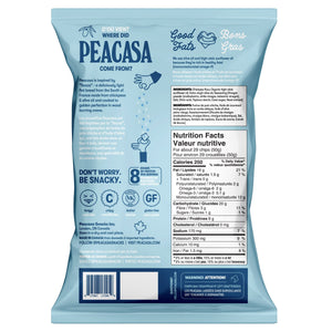 Peacasa 加拿大製鷹嘴豆脆片 海鹽＋蜜糖芥末 (128g x 6包) 產品圖片 3－Lohas 銀髮健康選品