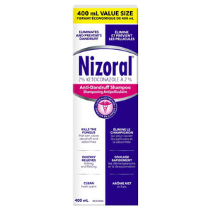 Nizoral 去頭皮屑藥用洗髮水 (400mL) 產品圖片1－Lohas 銀髮健康選品