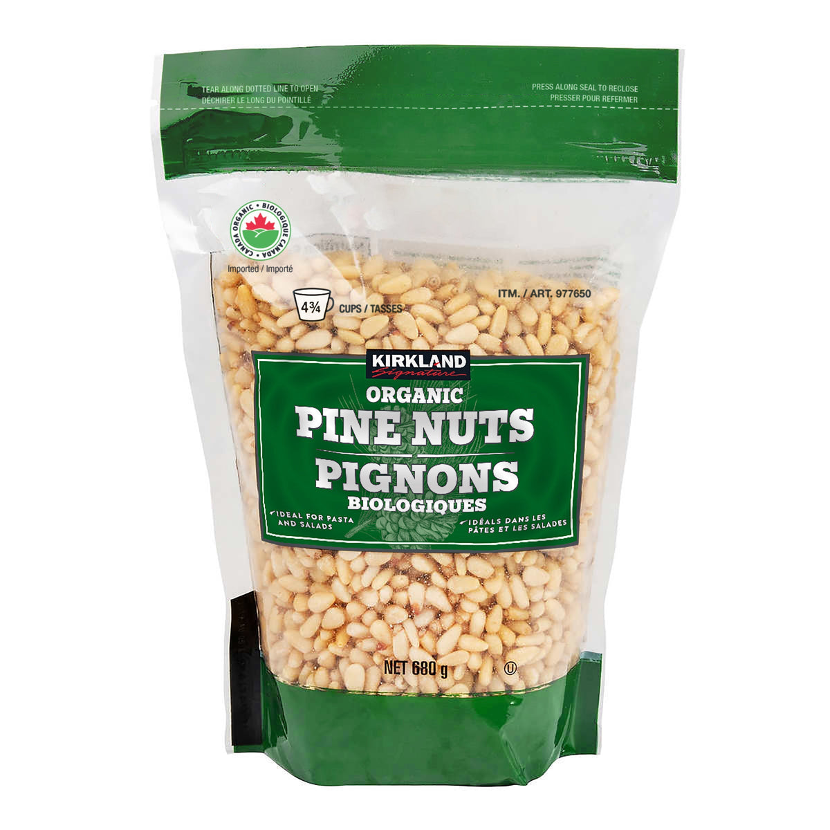 Kirkland Signature Organic Pine Nuts (680g) | Overseas Procurement