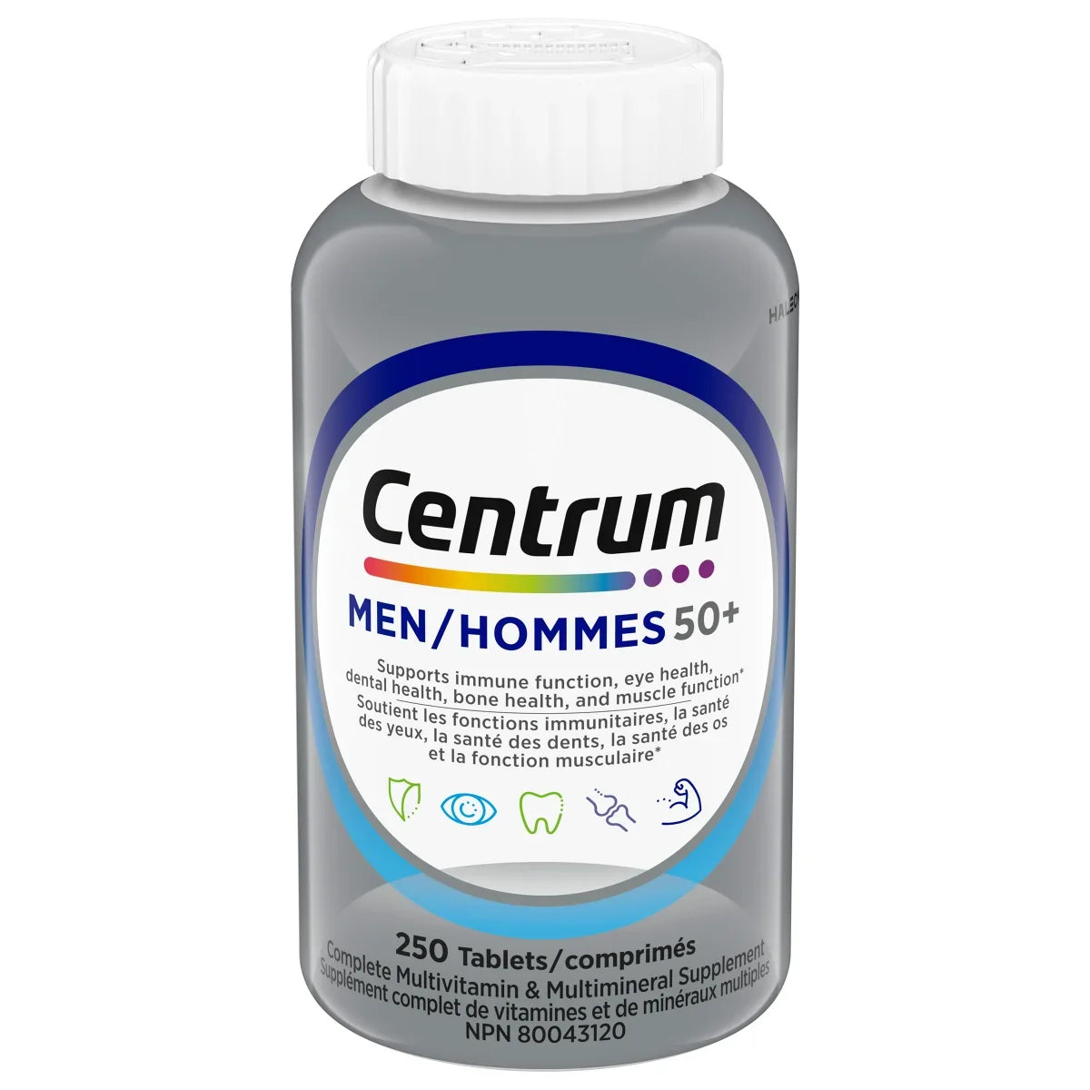 Centrum Men 50+ Multivitamin & Mineral Supplement (250 Tablets) | Overseas Purchasing
