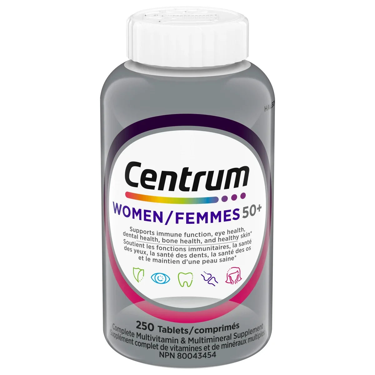 Centrum 善存 銀髮族女士 50+ 全效綜合維他命 (250粒) - canadahk