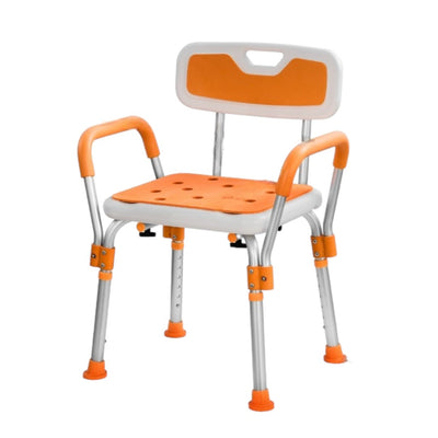 長者基礎版浴室洗澡椅 (防滑腳墊＋舒適方形坐板款)-輪椅-樂耆同行 Lohas Elderly－香港樂齡長者用品專門店