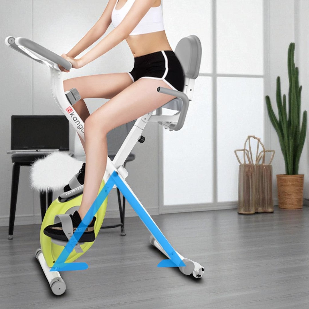 XBIKE 家用健身車磁控腳踏自行車（磁控靜音靠背款）-健身用品-樂耆同行 Lohas Elderly－香港樂齡長者用品專門店