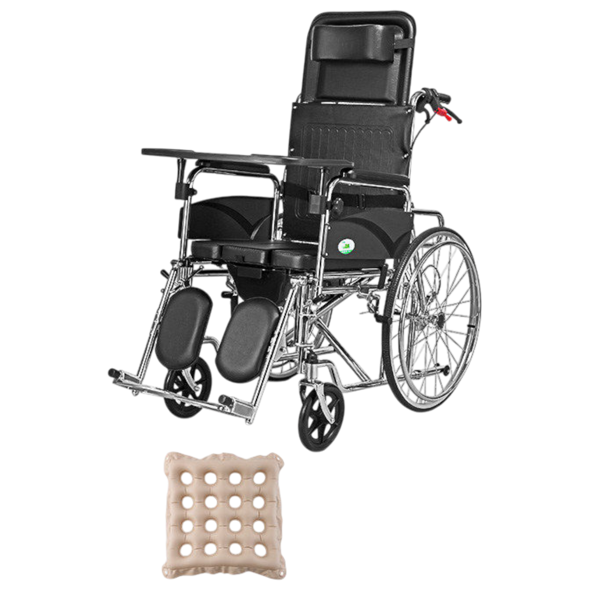 Cofoe Multi-functional Nursing Wheelchair - Anti-decubitus Cushion Combo (Style 9)