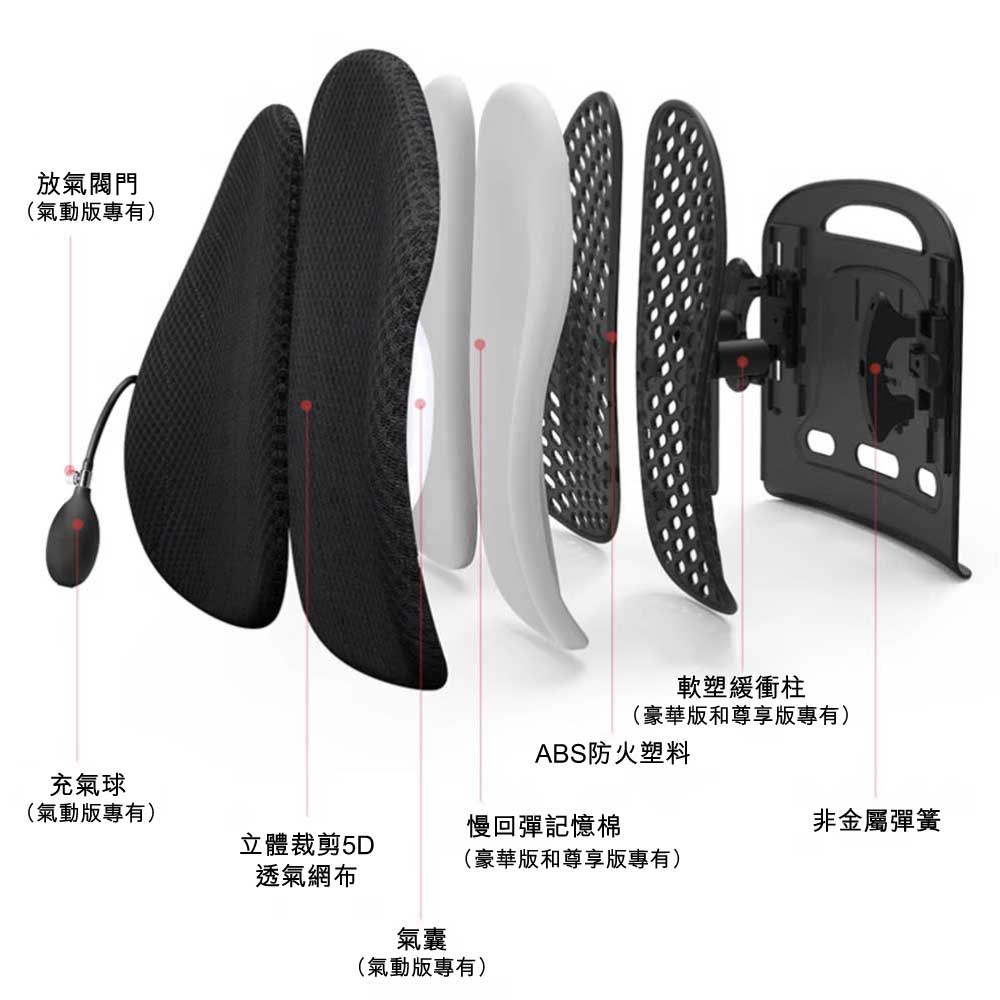 Microtouch人體工學腰靠護腰支撐腰墊 (豪華版｜記憶棉)-智能生活-FIT MART 香港智能健康及運動生活用品專門店：筋膜槍、瑜伽輔助工具、智能健身設備