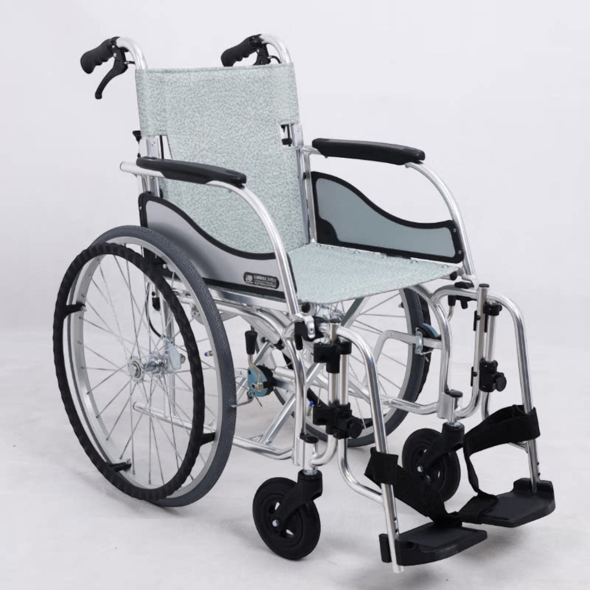 日本松永 MATSUNAGA 鋁合金輕便折疊輪椅 老人出遊代步車 - MW-SL3D (大輪可掀款)-輪椅-樂耆同行 Lohas Elderly－香港樂齡長者用品專門店