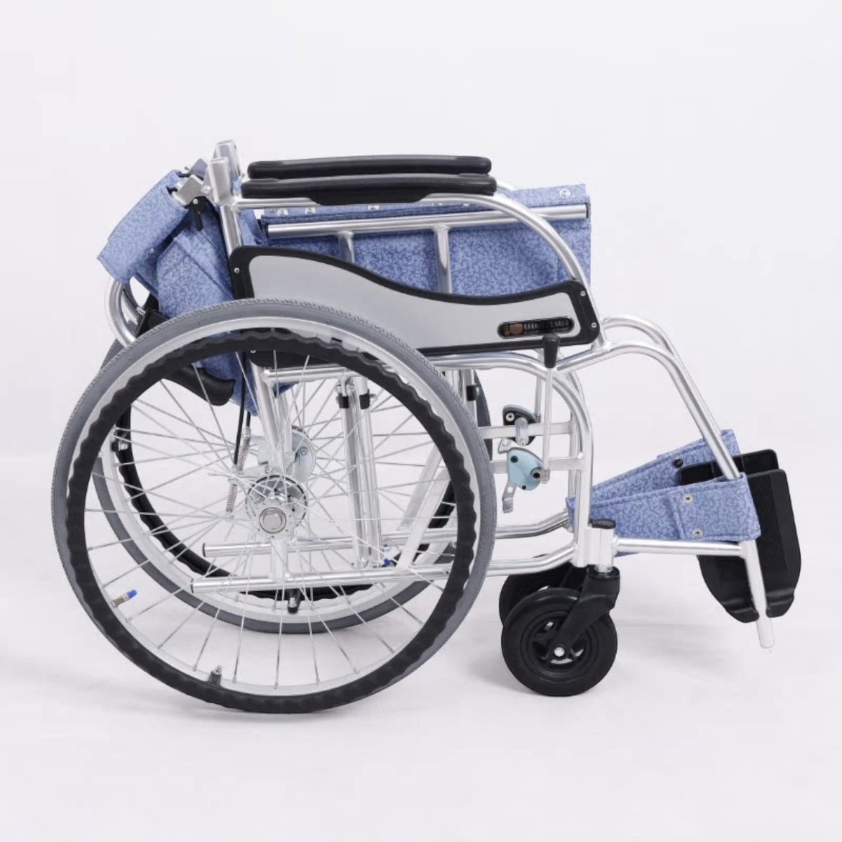 日本松永 MATSUNAGA 鋁合金輕便折疊輪椅 老人出遊代步車 - MW-SL1D (大輪款)-輪椅-樂耆同行 Lohas Elderly－香港樂齡長者用品專門店