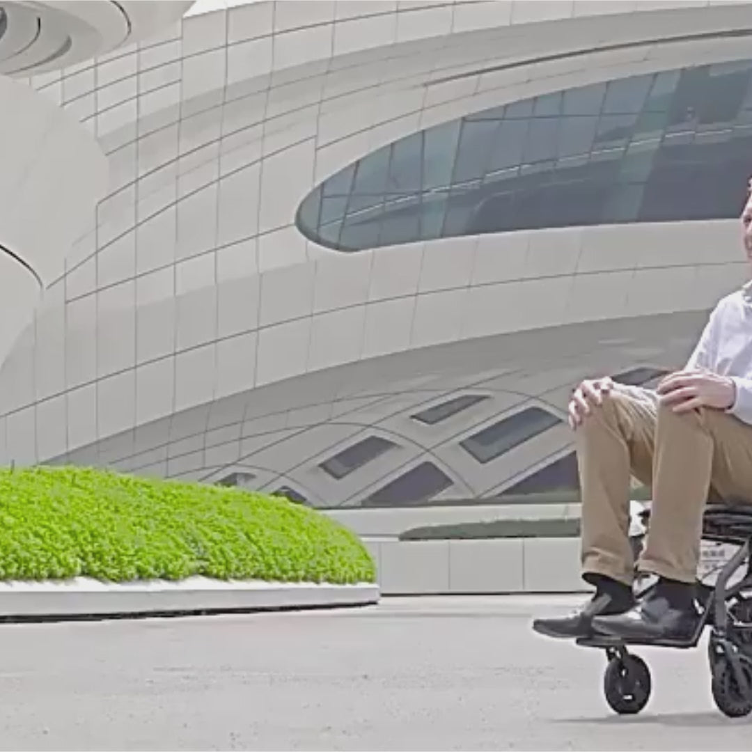 KALIBU [15] Top-of-the-line flagship version: 8-fold all-around shock absorption lightweight wheelchair