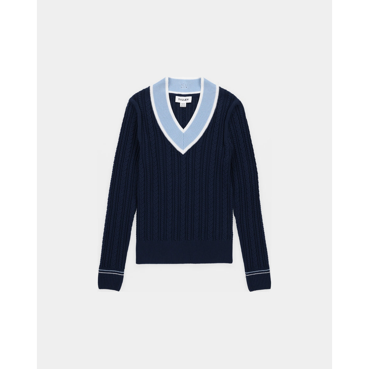 Tilley V Neck Cable 毛衣｜樂齡日常生活